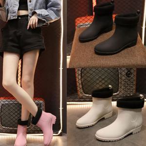 여성 털안감 기모 캐주얼 장화 첼시 방한 부츠