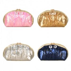 스팽글 반달 파우치 4종 (PH193)