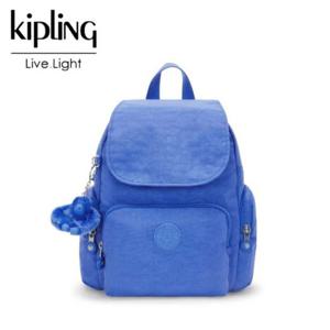 [키플링]9리터 미니백팩 시티집 미니 하바나 블루 KOABA02 HVBL