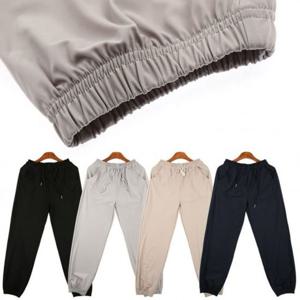 왕스판 남녀공용 커플바지 밴딩 팬츠 조거 500173 디