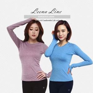 LS02 너에게 긴팔 요가 티셔츠