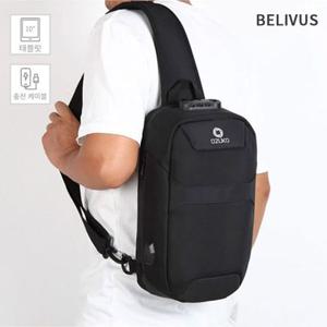 빌리버스 남자 슬링백 BJE073 태블릿 10 수납가능