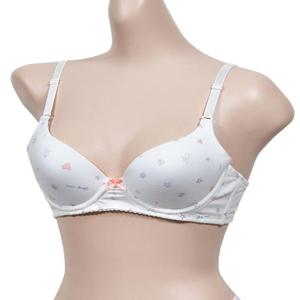 3/4컵 주니어 중학생 몰드 와이어 브라B컵 통기성좋은