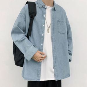 청남방 캐주얼셔츠 데님셔츠