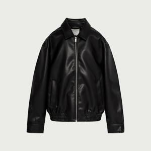 [행텐][행텐]남성 비건레더 블루종 자켓_100(10510-011-211-68)