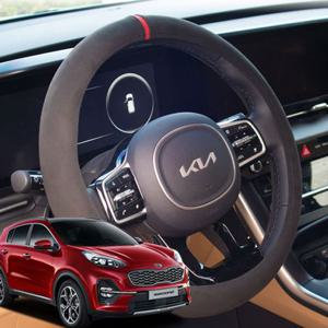 스포티지더볼드 스웨이드 핸들커버 핸들카바