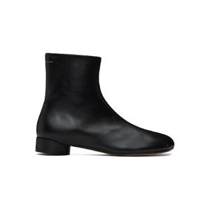 25 FW 메종마르지엘라 여성 블랙 아나토믹 앵클 부츠 251188F113005