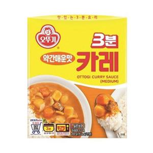 오뚜기 3분카레200g(약간매운맛) (1개)