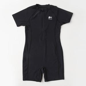 [레노마수영복]남여공용반팔3부유니타드수영복 KS2D904_BK