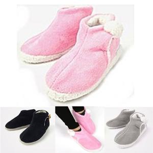 보온신발 USB 온열신발 실내부츠 핑크 실내보온부츠 발난로 사무실발난로