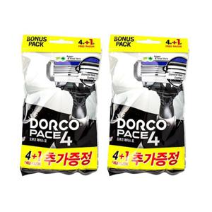 도루코 페이스4 휴대용 면도기 4P1P X 2개
