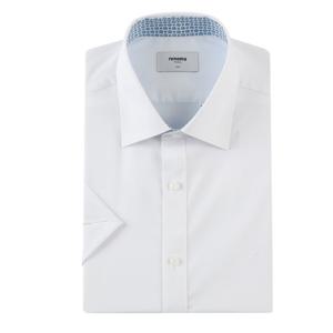 [레노마(셔츠)][레노마]TC스판 트윌 슬림반팔RZUSL0-010WH