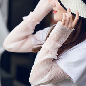 팔토시 여자 레이스 운전 자외선차단