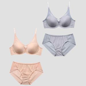 (비비안)네트망 풀컵 E컵 몰드 와이어 브라팬티