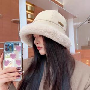 겨울 벙거지 버킷햇 털 대두 모자 데일리