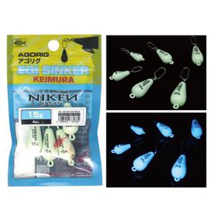 니켄 아고리그 에기 싱커 케이무라 낚시봉돌 낚시추