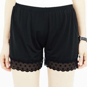 여성 실키 레이스 속바지 이너팬츠 잠옷바지 빅사이즈