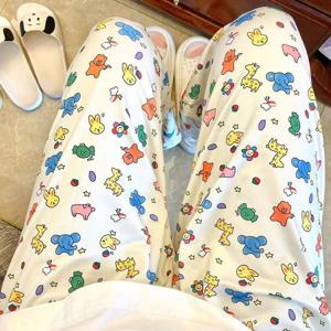 쥬토피아잠옷바지 봄 파자마 홈웨어 하의 편안한 밴딩