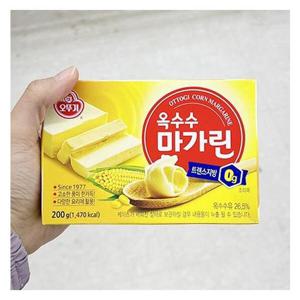 오뚜기 옥수수 마가린 200g x 2개 c31691
