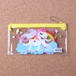 봄봄 캐릭터 파우치 10p pvc 슬라이드 방수파우치