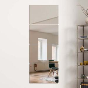 벽에 붙이는 안전 아크릴 거울 4p 20x30cm 부착