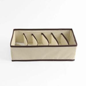 속옷정리함(6칸)(5L) 접이식 수납함