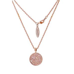 nsg4001 오스트리아정품 크리스탈 로즈골드 롱목걸이