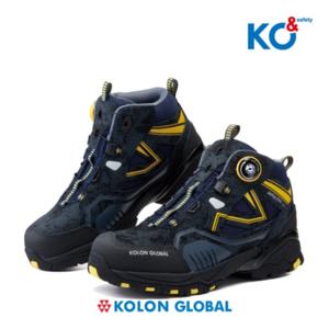 [도매마트]코오롱글로벌 방수 발편한 다이얼 6인치 안전화 K-702