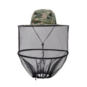 해충방지 모기장 방충모자(밀리터리) 낚시 벌초모자