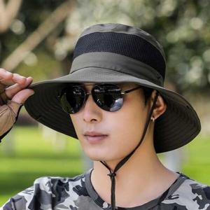 남성 그늘막모자 농촌 농사모자 햇빛가리개 벙거지 SL