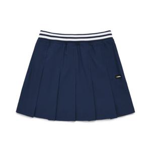 내셔널지오그래픽 키즈 K241GSK010 바시티 플리츠 스커트 NAVY