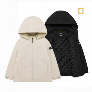 내셔널지오그래픽키즈  (K251UPD010) 베이직 패딩 JP 후드 점퍼 남여공용