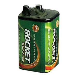 로케트 랜턴용건전지 로케트 6V 4R25 4FM