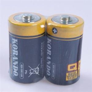 코란도 R14C 건전지 장난감 손전등 배터리 전지 2P