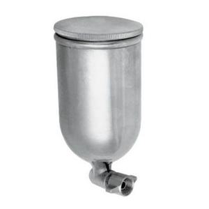 대원금속-1450451 중력식 에어스프레이건컵/W-5/500cc 저압스프레이건