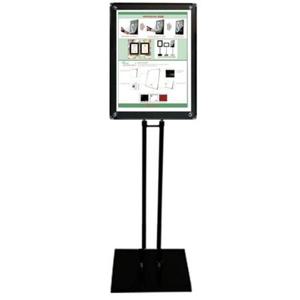 포스터 자석액자 스탠드(APS-47B) B4 흑색펄판넬