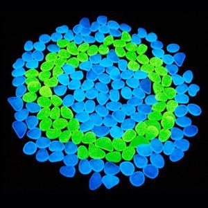 루미너스 야광 컬러 자갈돌(대) 1봉지(100개)
