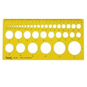 산키스 템플레이트 원형 NO.101  -32804