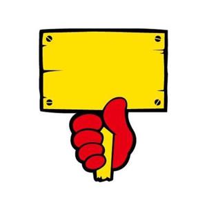 POP카드 PC9032 푯말손공백 (5개입)