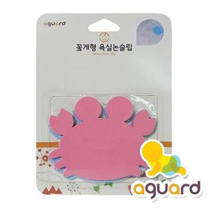 아가드 미끄럼방지 꽃게 욕실논슬립패드 10장