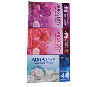 4배더오래가는 아우라 생화캡슐 건조기시트 40매 드라이시트