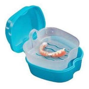 틀니케이스 목욕 상자 청소 치아 보관함 의치 덴쳐 이