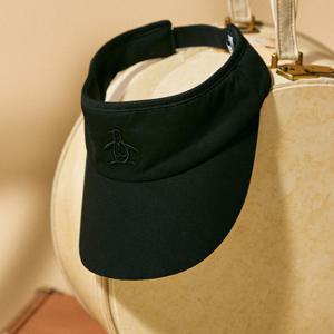 [먼싱웨어][40%OFF]여성 시그니처 바이저 블랙(MQ122LCP11)