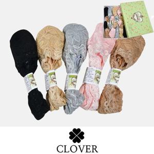 우아한 플라워 레이스 숙녀 덧신 0547vo