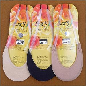 여자 샌달형 페이크 덧신 데일리 패션삭스 3켤레 묶음