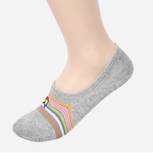 여성 아놀드파마 덧신 컬러풀배색 미끄럼방지 2족세트