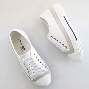 3컬러 통굽 키높이 스니커즈 2컬러 레더 캔버스화