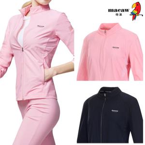 [마코] (여성)메쉬 배색 집업 점퍼_MMW1JP03