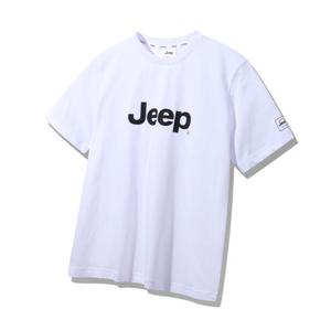 남여공용 지프 시그니처 빅로고 반팔 티셔츠 (JQ2TSU091)