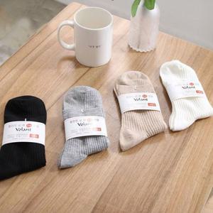 검정 학생 골지삭스 하얀 중목 여자로퍼 남자정장양말